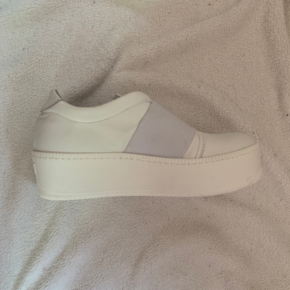 Italian Leather Platform Sneakers - Picture 5 of 6